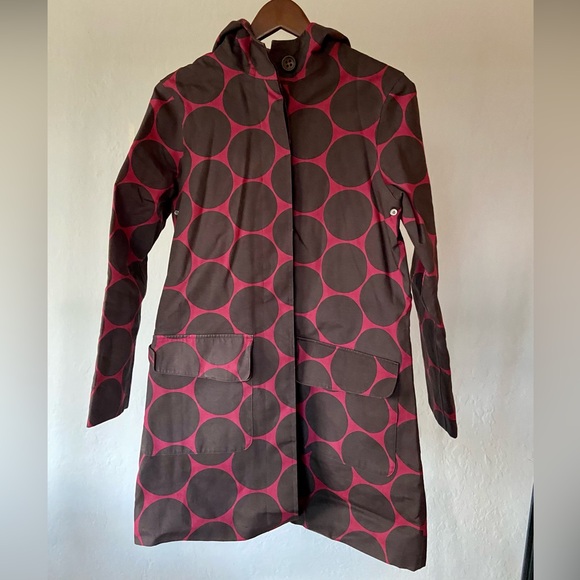 Boden women’s fleece-lined raincoat - size 8 - Picture 1 of 5
